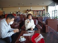 美味しいコーヒーを煎れていただきました