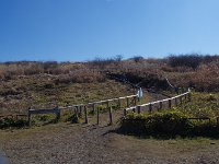 展望台への道