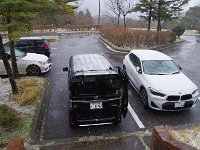突然の雪！