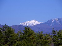 甲斐駒ヶ岳が見えてきた