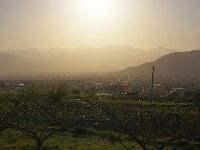 霞の彼方に北岳、鳳凰三山、甲斐駒ヶ岳