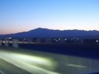 静寂の中の大山
