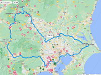 総走行距離；730ｋｍ、今回もよく走った！
