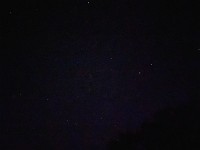 満天の星空では無いのですが・・・