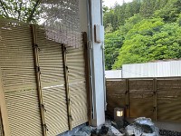 いつもの「朝風呂」貸し切りです