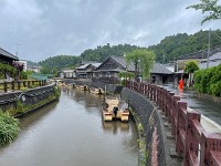 遊覧船のたまり場