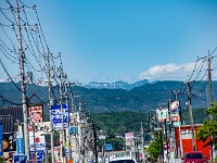 谷川岳連邦？・・・中之条の町中より