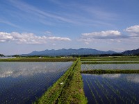 彼方に榛名山が一望