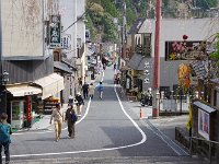 寺町；身延の町並み