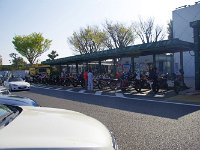 海老名SAで朝御飯（サンドイッチにコーヒー）