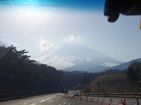 凍てつく富士