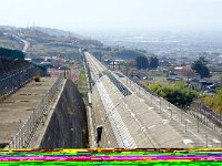 初めてみたリニアの線路