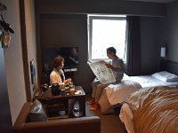 部屋は、マア、ビジネスホテルです