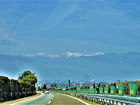 正面に、北岳・間ノ岳・農鳥岳！　いかにも春景色