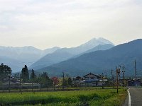 常念岳が綺麗