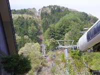 長いロープウエイ