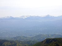 荒川岳、赤石岳。聖岳