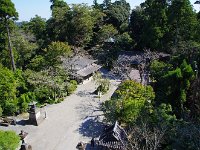 上の回廊より・・・かなりの高さを感じます。