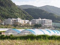 あの建物は？　老人ホーム鋸南苑・・・立派すぎる？