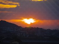 もう直ぐ、日没！